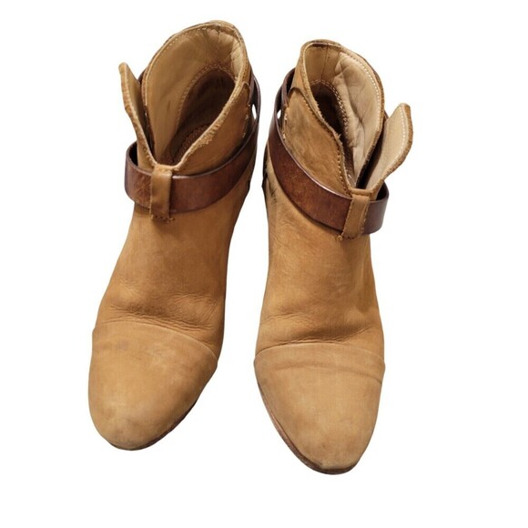 Rag & Bone Harrow $495 Women's Booties Ankle Boots Size EU 37 US 6.5 Brown - Picture 12 of 12